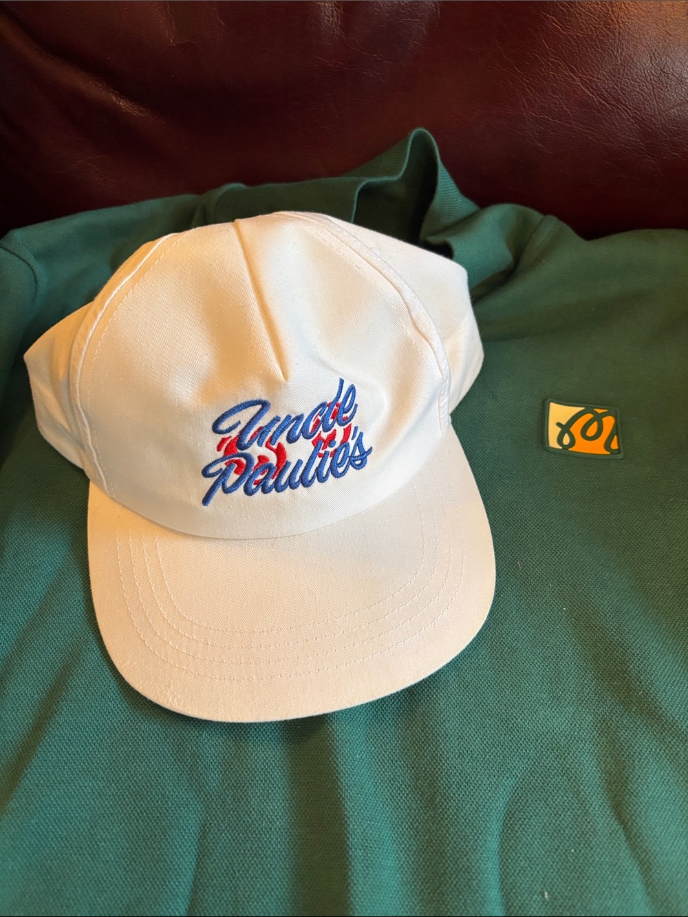 Uncle Paulies "Malbon" Baseball Cap with green Malbon polo - Picture 2 of 9